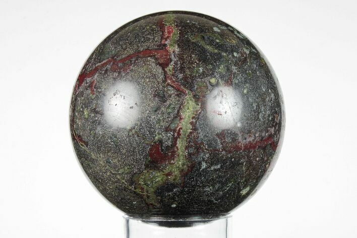 Polished Dragon's Blood Jasper Sphere - South Africa #202748
